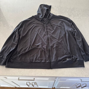 Torrid Charcoal Gray Full Zip Hoodie 4X